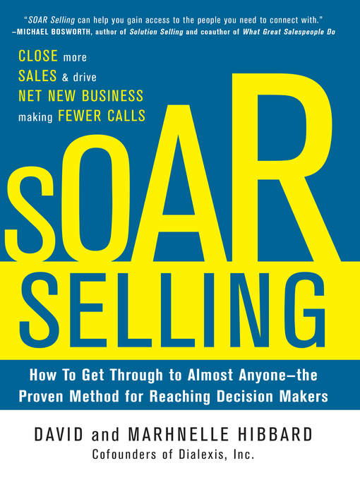Title details for SOAR Selling by David Hibbard - Wait list